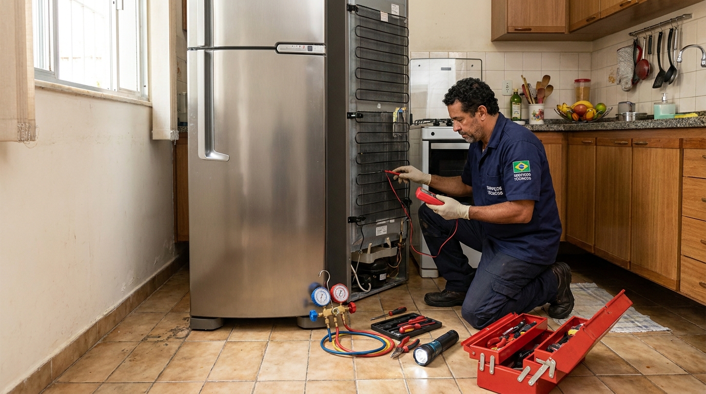 Manutenção na refrigeração em Aracaju-SE